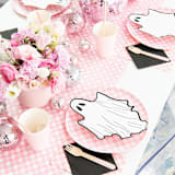 "Ghost Dessert Plates -Set of 8" - Party Plates and Bowls in white by Jollity and Co