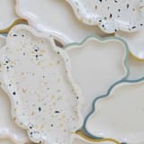 "Signature Mini Trays, Mint (4)" - Party Plates and Bowls in green by MA FÊTE