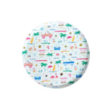 "Surf's Up Small Plates - Set of 8" - Party Plates and Bowls in multicolor by Jollity and Co