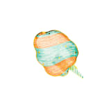 "Fun Fair Cotton Candy Plates (8)" - Party Plates and Bowls in orange by MA FÊTE