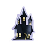 "Haunted House Dessert Plates - Set of 8" - Party Plates and Bowls in purple by Jollity and Co