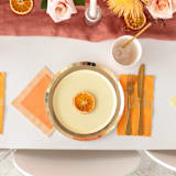 "Shades Gild Dessert Plates - Set of 8" - Party Plates and Bowls in gold by Jollity and Co