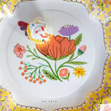 "Tea Party Dinner Plates (8)" - Party Plates and Bowls in multicolorassorted-colors by MA FÊTE