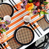 "Check It! Halloween Dinner Plates - Set of 8" - Party Plates and Bowls in multicolorassorted-colors by Jollity and Co