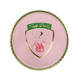 "Camp Bachelorette Troop Party Dessert Plates - Set of 8" - Party Plates and Bowls in pink by Jollity and Co