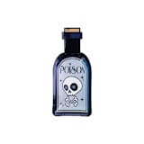 ""Poison" Bottle Canapé Plates - Set of 8" - Party Plates and Bowls in black by Jollity and Co