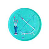 "Zodiac Sagittarius Dinner Plates - Set of 8" - Party Plates and Bowls in blue by Jollity and Co