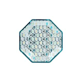 "Shark Dessrt Plates, Blue - Pack of 8" - Party Plates and Bowls in blue by MA FÊTE