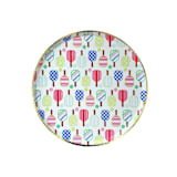 "Pickleball Social Club Dessert Plates - Set of 8" - Party Plates and Bowls in multicolor by Jollity and Co