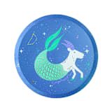 "Zodiac Capricorn Dinner Plates - Set of 8" - Party Plates and Bowls in green by Jollity and Co