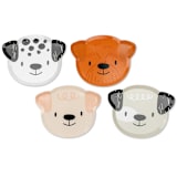 "Bow Wow Large Plates - Pack of 8" - Party Plates and Bowls in multicolor by Jollity and Co