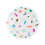 "Happy Everything Small Plates" - Party Plates and Bowls in multicolor by Jollity and Co