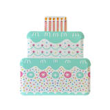 "It's A Birthday Cake Large Plates - Set of 8" - Party Plates and Bowls in multicolor by Jollity and Co