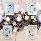 "Spellbound Large Plate- Set of 8" - Party Plates and Bowls in silver by Jollity and Co