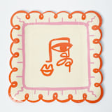 "Art Party Dinner Plates" - Party Plates and Bowls in multicolor by POP Party Supplies