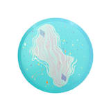 "Zodiac Gemini Dinner Plates - Set of 8" - Party Plates and Bowls in pink by Jollity and Co