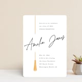 "Written Out" - Graduation Party Invitations in Sunshine by Owl and Toad - Front