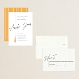 "Written Out" - Graduation Party Invitations in Sunshine by Owl and Toad - Assembled