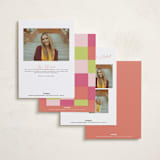 "colors" - Graduation Party Invitations in Tropical by Itsy Belle Studio - Back of Card Options