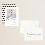 "Modern Celebration" - Graduation Party Invitations in Cloud by Jenna Holcomb - Assembled