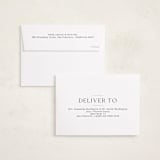 "A Trio" - Graduation Party Invitations in Creamery by That Girl Press - FREE Recipient Addressing