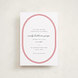 "Bocce" - Graduation Party Invitations in Cherry by Megan Davis - Front