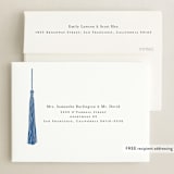 "Tassled" - Graduation Party Invitations in Cobalt by Ashlee Townsend - FREE Recipient Addressing