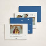 "Celebrate the Grad" - Graduation Party Invitations in Azure by Louise Kay - Back of Card Options