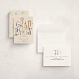 "Iconic" - Graduation Party Invitations in Fruitloop by Vera Lim - Assembled