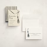 "Inked" - Graduation Party Invitations in Ink by Jamie Alexander - Assembled