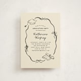"Trendsetter" - Graduation Party Invitations in Noir by Creo Study - Front
