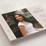 "Invitation with photo" - Graduation Party Invitations in Petal by Orasie - Detail
