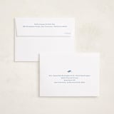 "Classically done" - Graduation Party Invitations in Country Blue by Inkblot Design - FREE Recipient Addressing