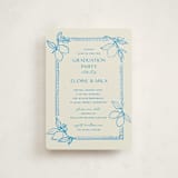 "Mediterraneo" - Graduation Party Invitations in Ocean by Pati Cascino - Front