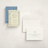 "On the Coast" - Graduation Party Invitations in Sea by Pati Cascino - Assembled