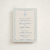 "easide Serenade" - Graduation Party Invitations in Marine by Lucrecia Caporale - Front