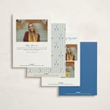 "easide Serenade" - Graduation Party Invitations in Marine by Lucrecia Caporale - Back of Card Options