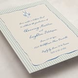 "easide Serenade" - Graduation Party Invitations in Marine by Lucrecia Caporale - Detail