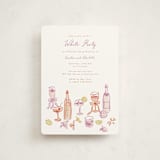 "cocktails and laughter" - Graduation Party Invitations in Orchid by Cass Loh - Front