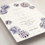 "Disco Fever" - Graduation Party Invitations in Skyline by Corinne Malesic - Detail