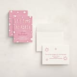"Starry Celebration" - Graduation Party Invitations in Cotton Candy by Kercia Jane - Assembled