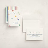 "Confetti party" - Graduation Party Invitations in Rainbow by Creo Study - Assembled