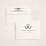 "Whimsical Hand Illustrated Crest" - Graduation Party Invitations in Peony by Jackie Crawford - FREE Recipient Addressing
