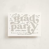 "Marker" - Graduation Party Invitations in Ink by Tamara Hilje - Front