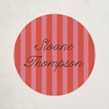 "Lola" - Party Stickers in Strawberry by Morgan Kendall - Front