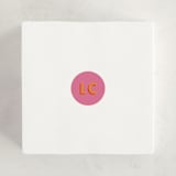 "Bold Initials" - Party Stickers in Punch by mo kelley - In Use