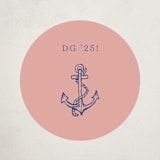 "Anchor (add-on)" - Party Stickers in Carnation by Cass Loh - Front