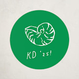 "Shoreline" - Party Stickers in Seafoam by Oscar and Emma - Karly Depew - Front