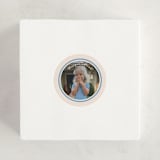 "Angled Frame" - Party Stickers in Robin's Egg by Carolyn MacLaren - In Use