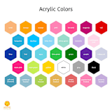 "Smiley Face Stir Sticks" - Party Stir Sticks in multicolorassorted-colors by Atomic Kraftworks
